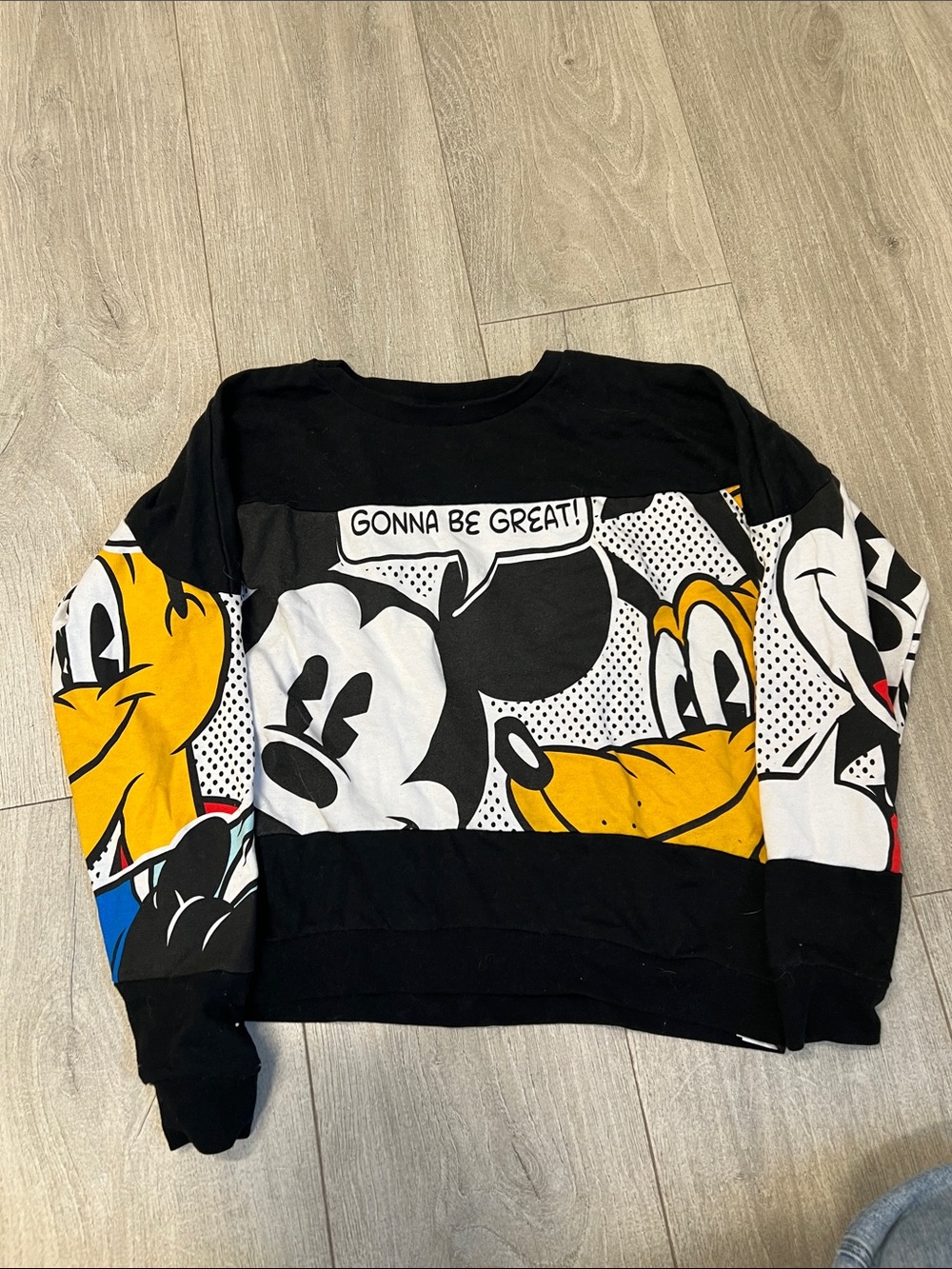 Disney cartoon sweatshirt